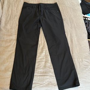 Men’s Black Lululemon ABC Warpstreme Pants